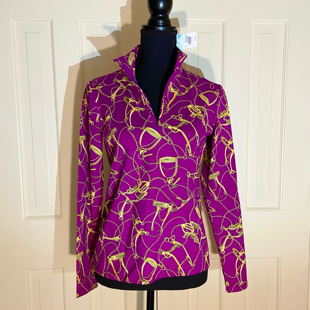 NWT J. McLaughlin Catalina Cloth Bedford Top Size Small